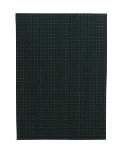 Black on Grey (Circulo) A4 Unlined Notebook
