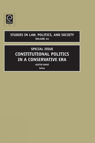 Constitutional Politics in a Conservative Era