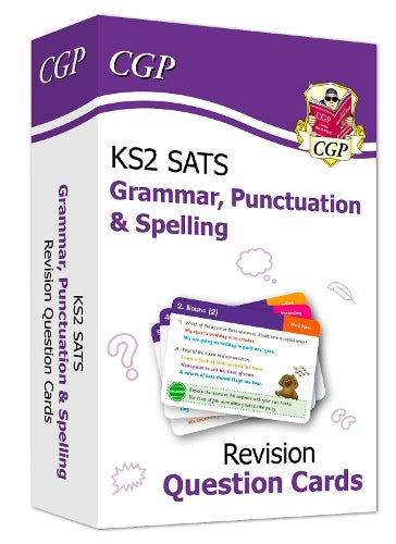 KS2 English SATS Revision Question Cards: Grammar, Punctuation & Spelling (for the 2024 tests)