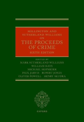Millington and Sutherland Williams on the Proceeds of Crime