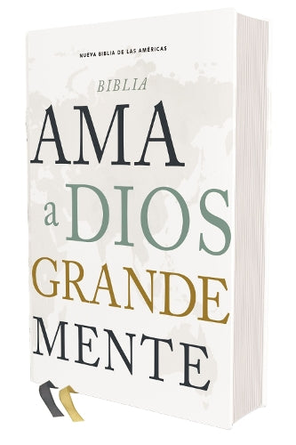 Nbla, Santa Biblia, AMA a Dios Grandemente, Interior a Cuatro Colores, Tapa Dura, Comfort Print