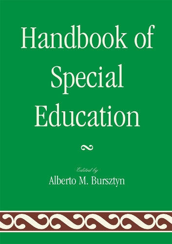 Handbook of Special Education