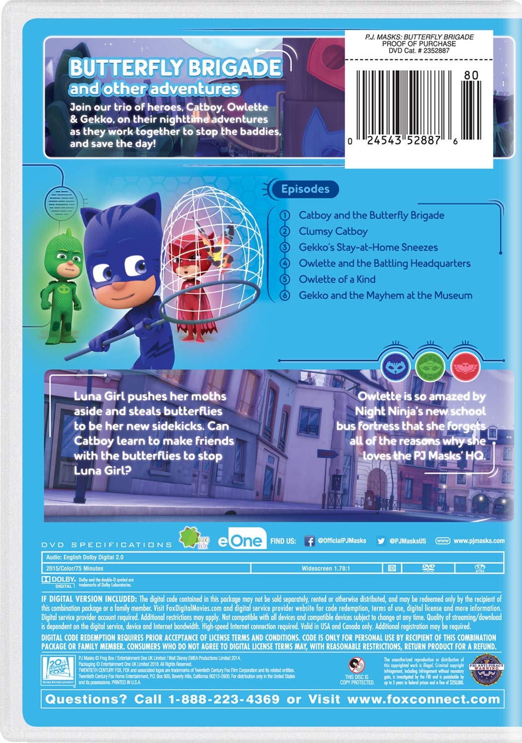PJ Masks: Butterfly Brigade