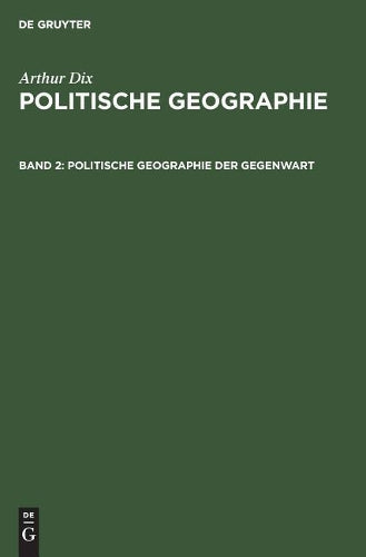 Politische Geographie der Gegenwart (German Edition