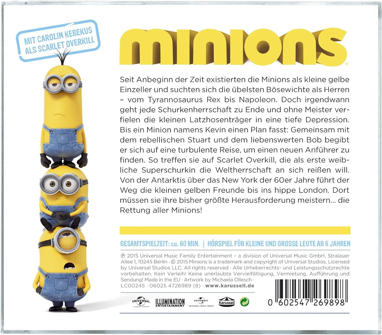 Minions-das Original-Hörspiel Zum Kinofilm