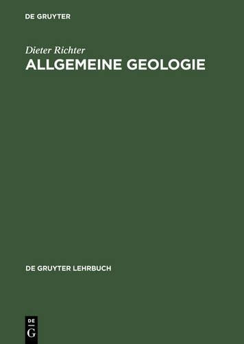 Allgemeine Geologie (De Gruyter Lehrbuch) (German Edition