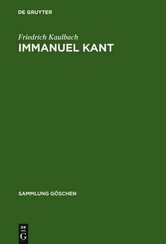 Immanuel Kant (Sammlung Göschen, 2221) (German Edition