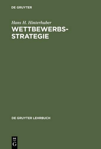 Wettbewerbsstrategie (de Gruyter Lehrbuch) (German Edition