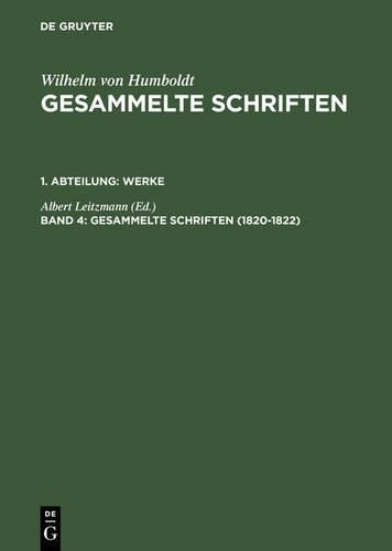 1820–1822 (German Edition