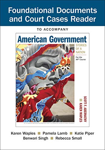 Document Reader for American Government: Stories of a Nation