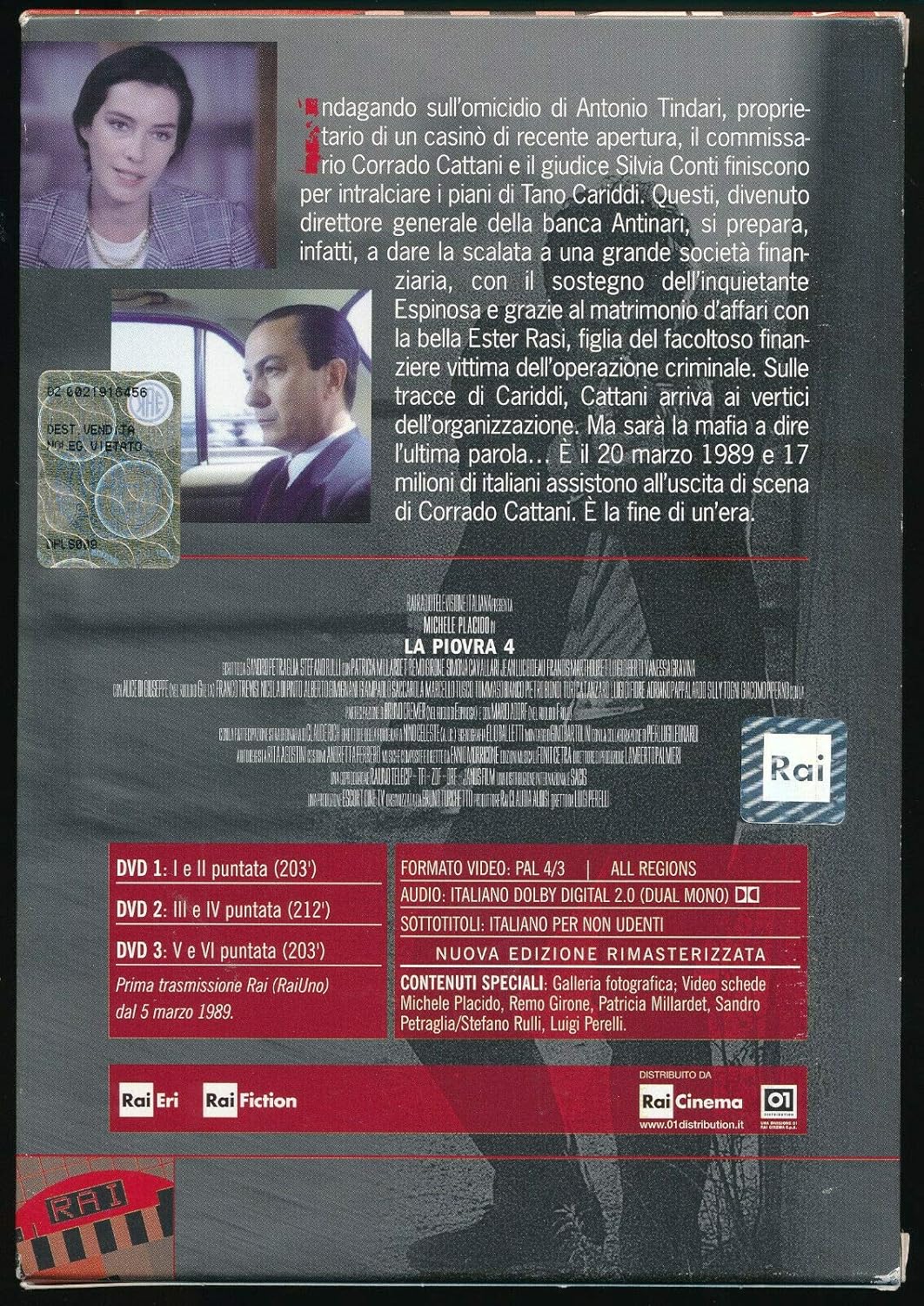 La Piovra Stg.4 (Box 3 Dvd