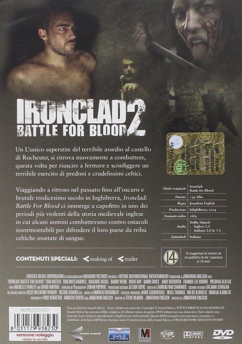 ironclad 2 dvd Italian Import