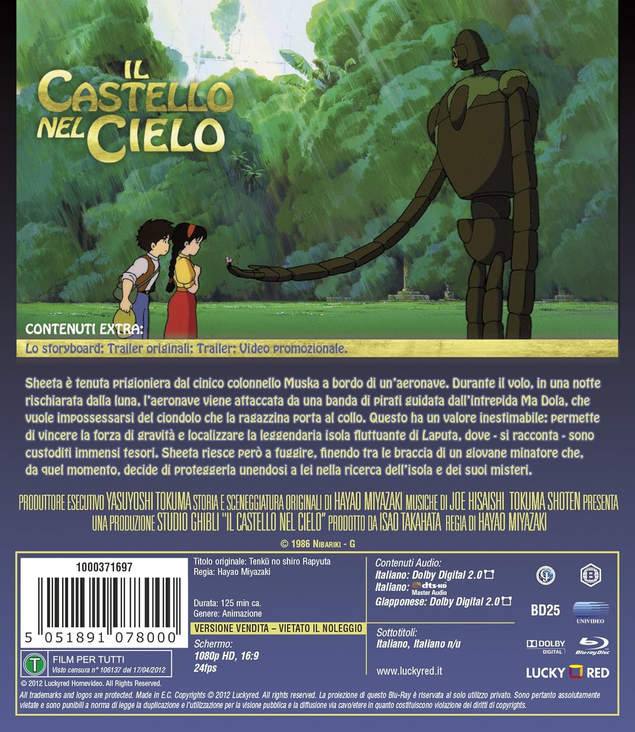 Il castello nel cielo Single