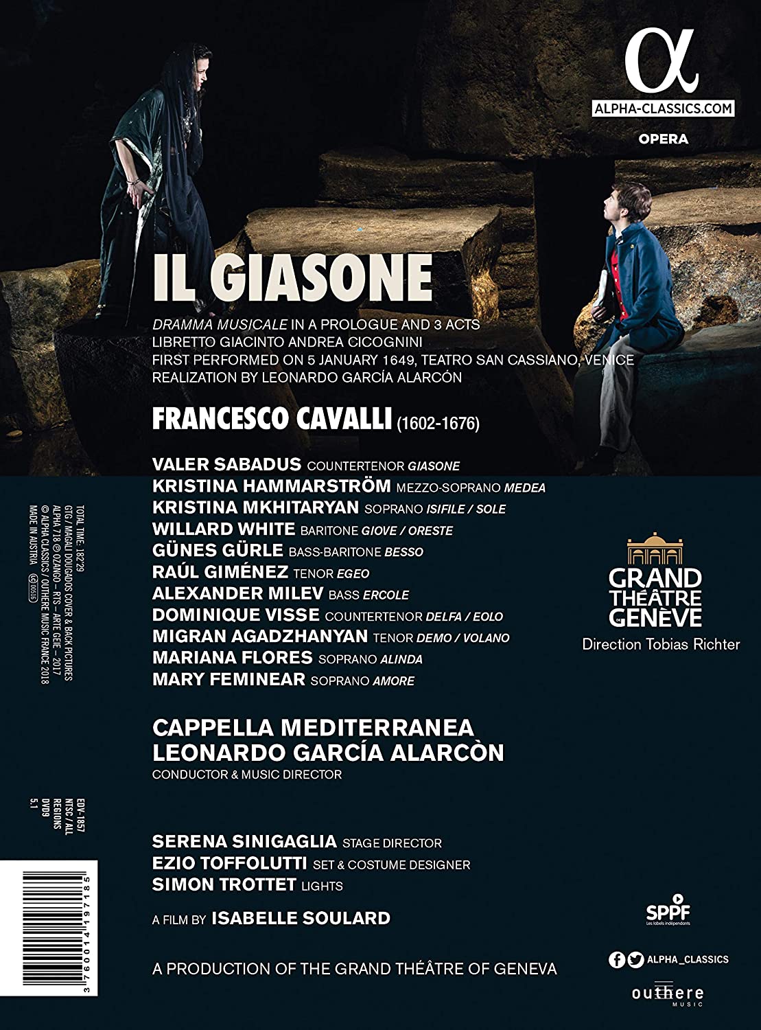 Francesco Cavalli: Il Giasone - Capella Mediterranea; Leonardo García Alarcón (All Regions)