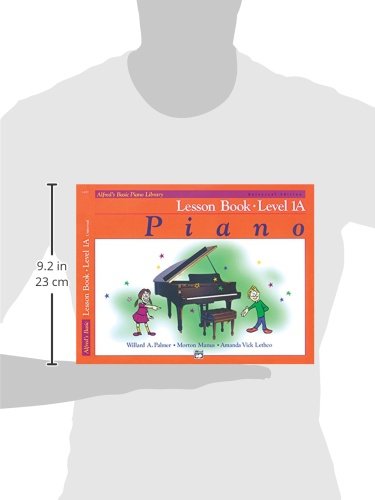 Alfred's Basic Piano Library Lesson 1A