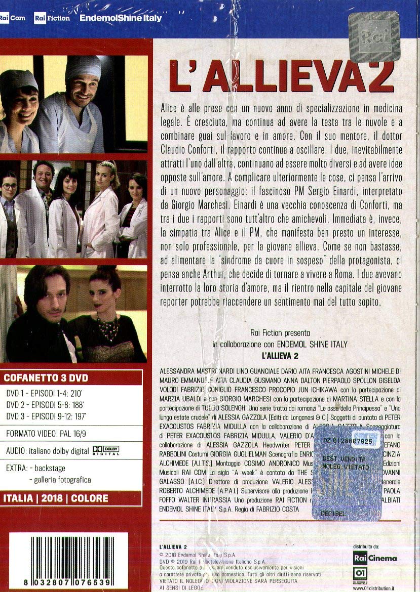 L'allieva 2 (Box 3 Dv)