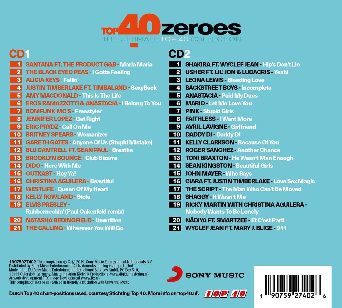 Top 40 - Zeroes -Digi-