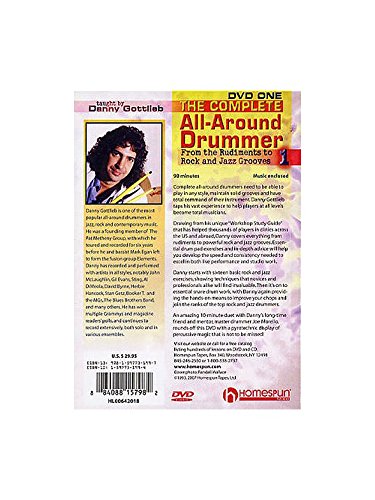 Danny Gottlieb: The Complete All-Around Drummer - DVD 1. For Drums