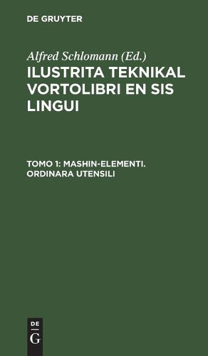 Mashin-elementi. Ordinara Utensili (German Edition