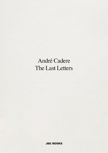 The Last Letters (Letters About a Work)