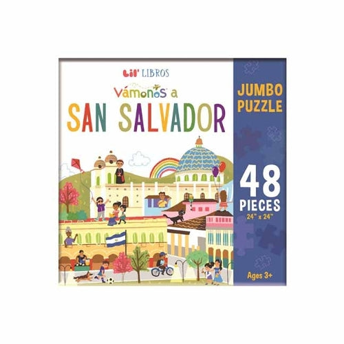 VÁMONOS: San Salvador Lil’ Jumbo Puzzle 48 Piece