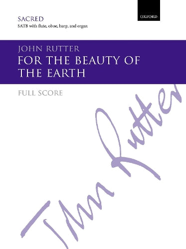 For the beauty of the earth