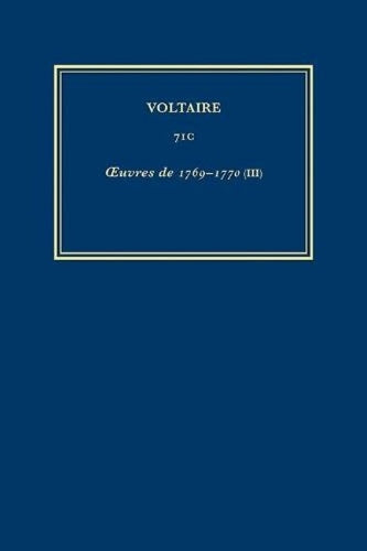 Œuvres complètes de Voltaire (Complete Works of Voltaire) 71C