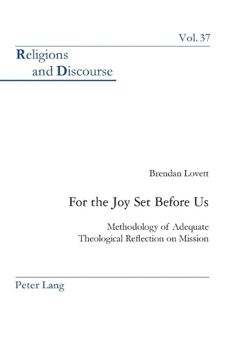 For the Joy Set Before Us