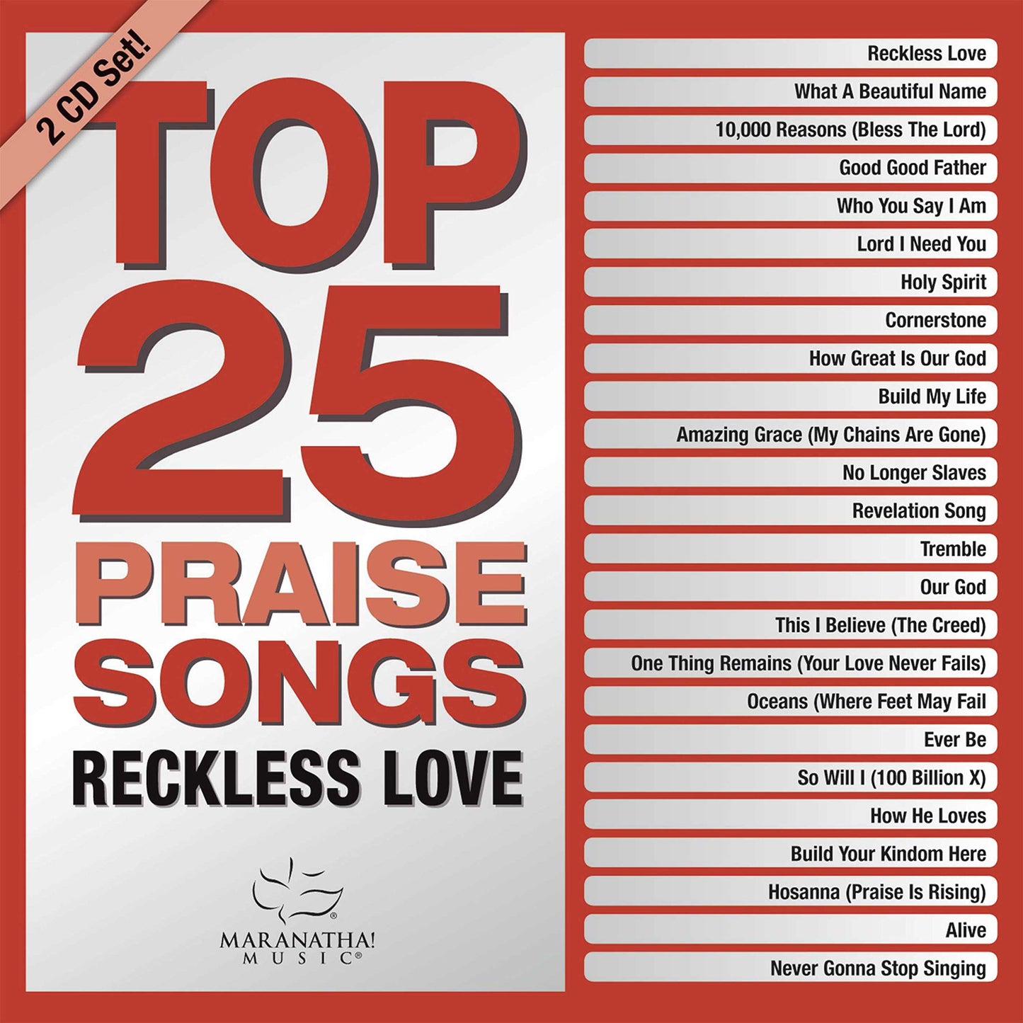 Top 25 Praise Songs: Reckless Love (Various Artists
