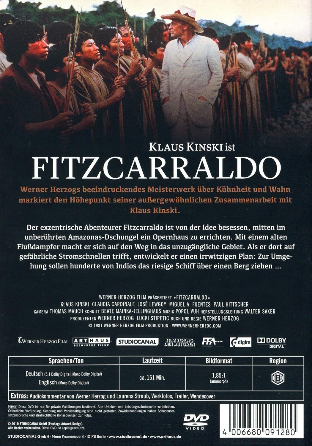 Fitzcarraldo: Digital Remastered