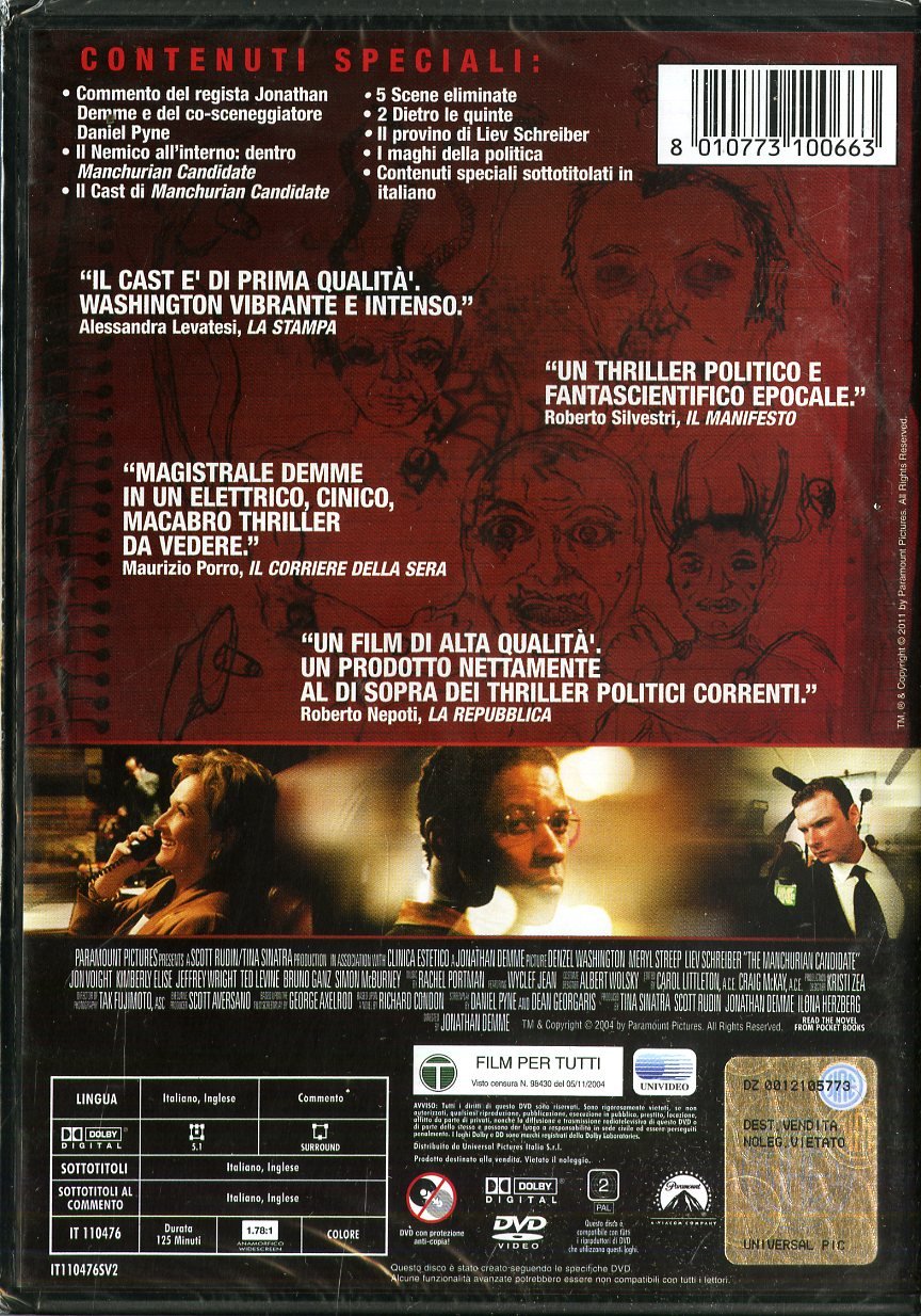 The Manchurian Candidate (Bookmovies