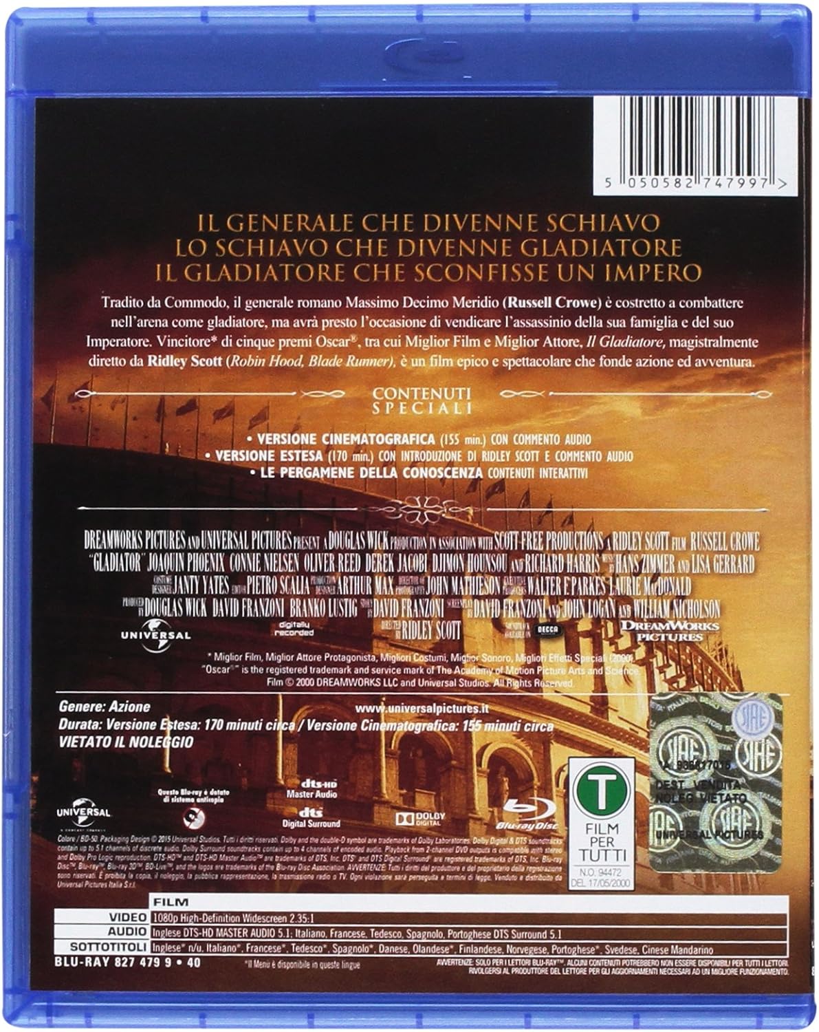 Il Gladiatore (15th Anniv.Spec.Edt.