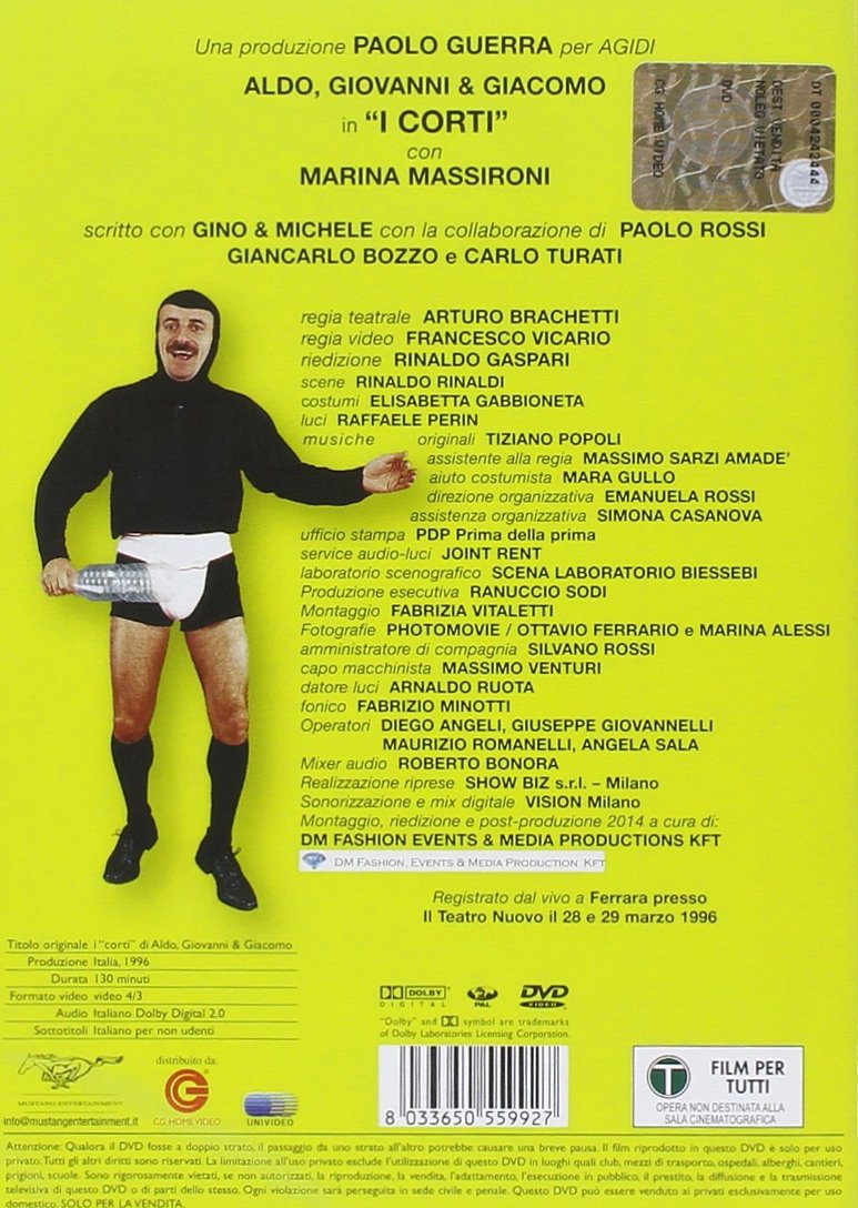 Aldo Giovanni E Giacomo - I Corti