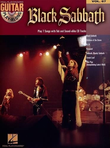 Black Sabbath Guitar Play-Along Volume 67 Book/Online Audio (Guitar Play-along, 67