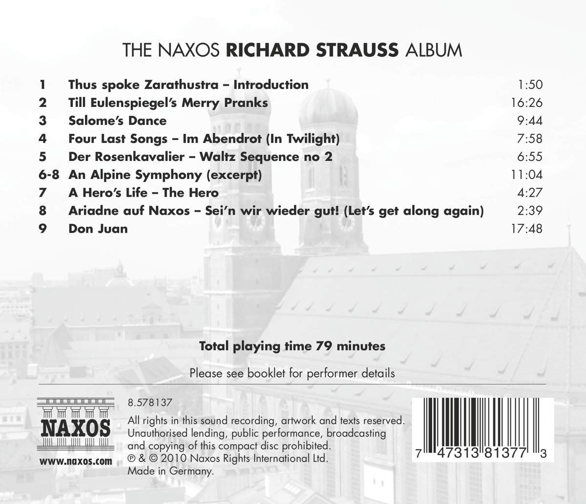 The Naxos Richard Strauss Album