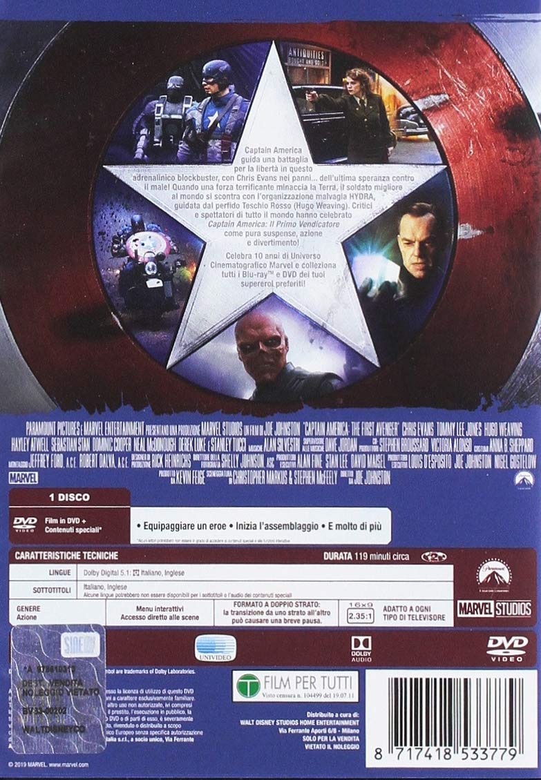 Captain America - 10° Anniversario