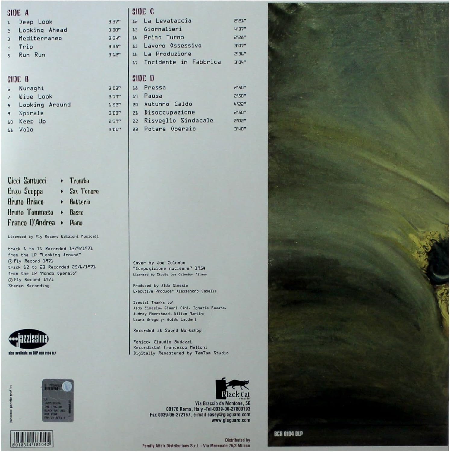 Italian Library Jazz Vol 1 / Various