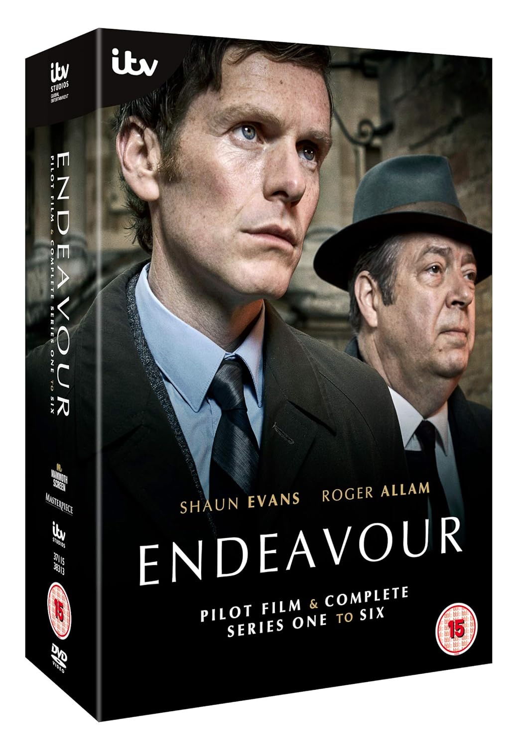 Endeavour Series 1 to 6