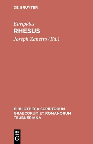 Rhesus (Bibliotheca scriptorum Graecorum et Romanorum Teubneriana) (Ancient Greek Edition