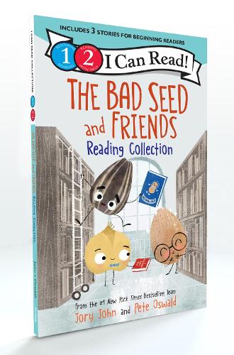 The Food Group: The Bad Seed and Friends Reading Collection 3-Book Slipcase: Bad Seed Goes to the Library, Good Egg and the Talent Show, Cool Bean Makes a Splash (I Can Read