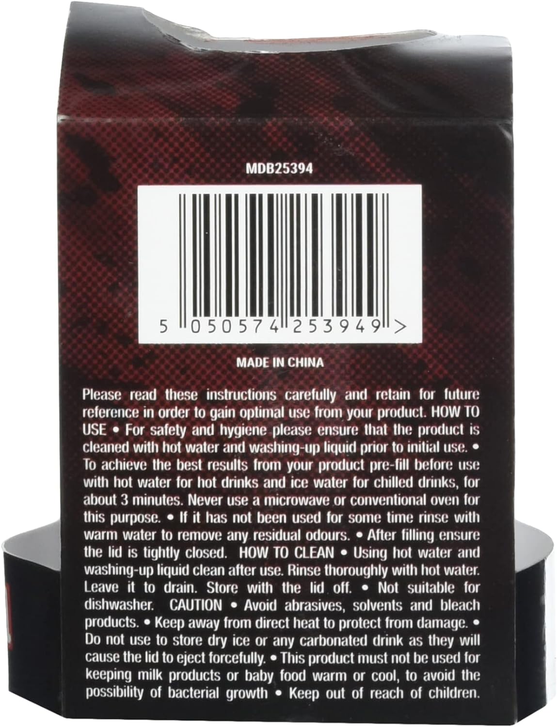 Marvel Deadpool (Peek-a-Boo) Drinks Bottle,Multi-coloured,26 cm,MDB25394
