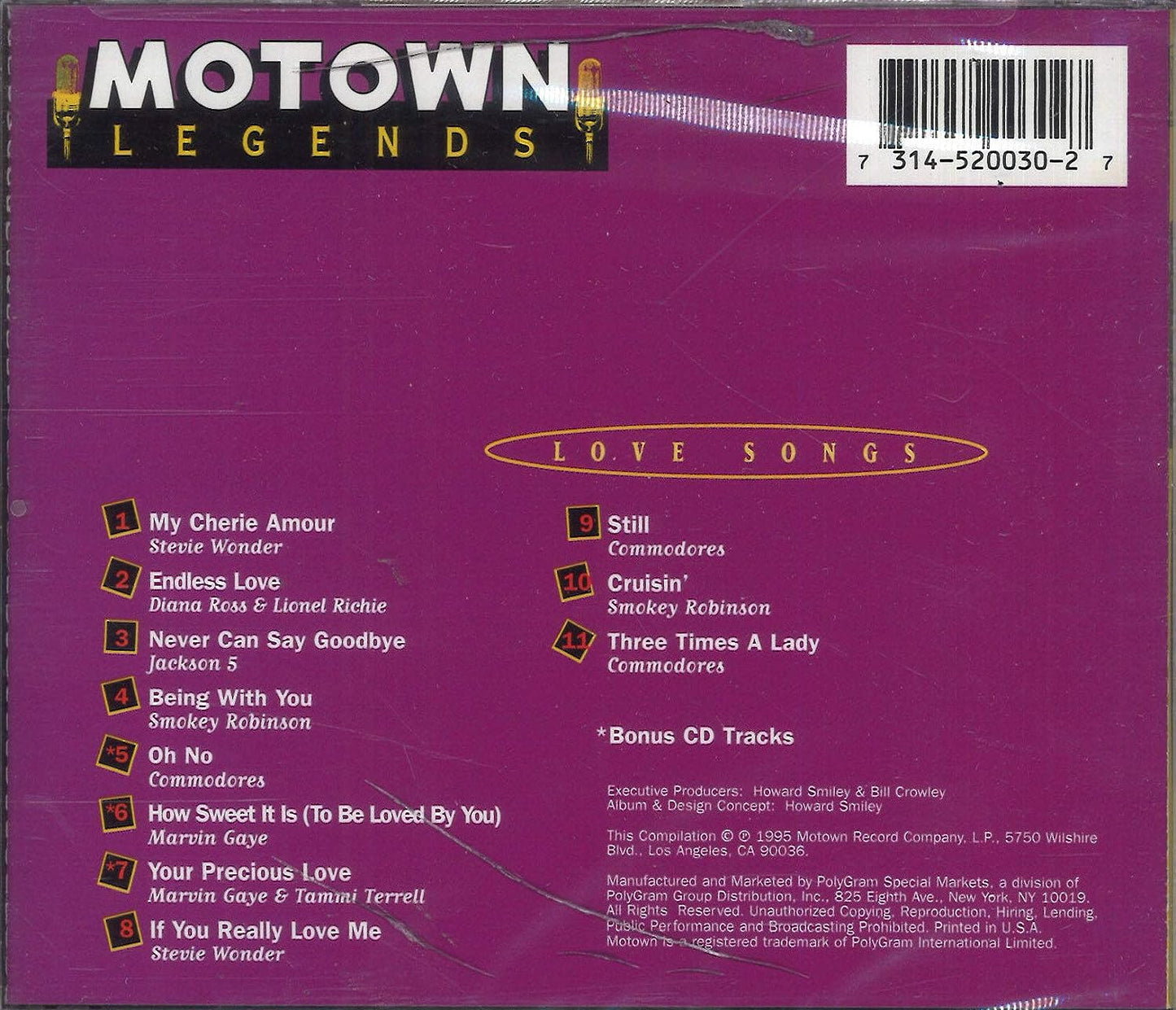Motown Love Songs