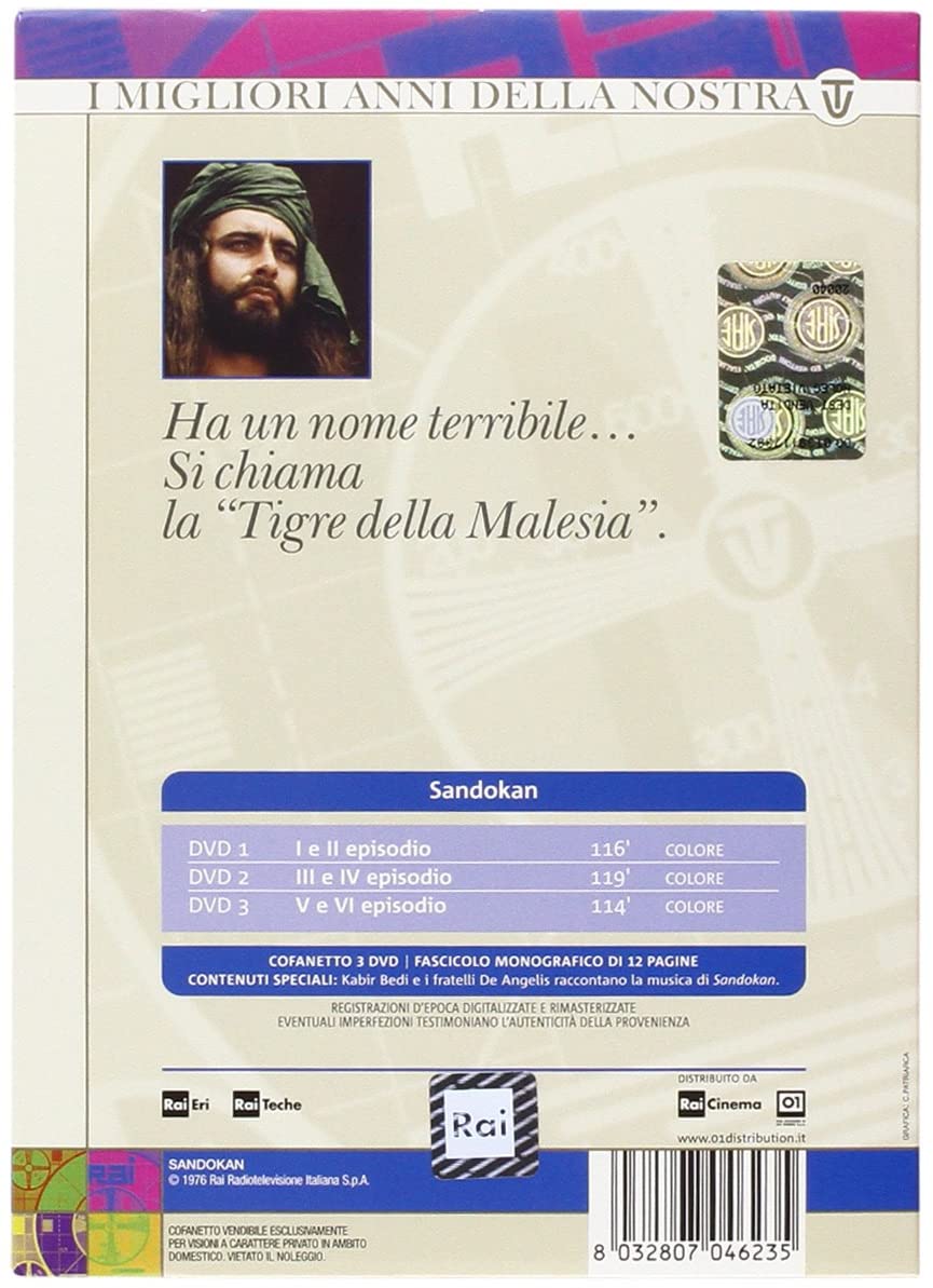 Sandokan (3 Dvd)