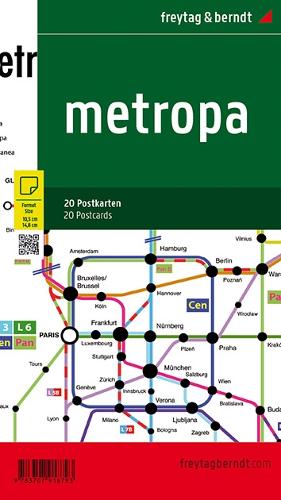 Metropa - The European High Speed Train Network, 20 PEastmap