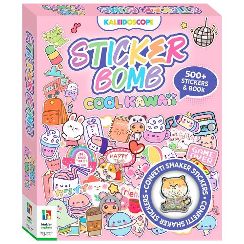 Kaleidoscope Sticker Bomb Cool Kawaii