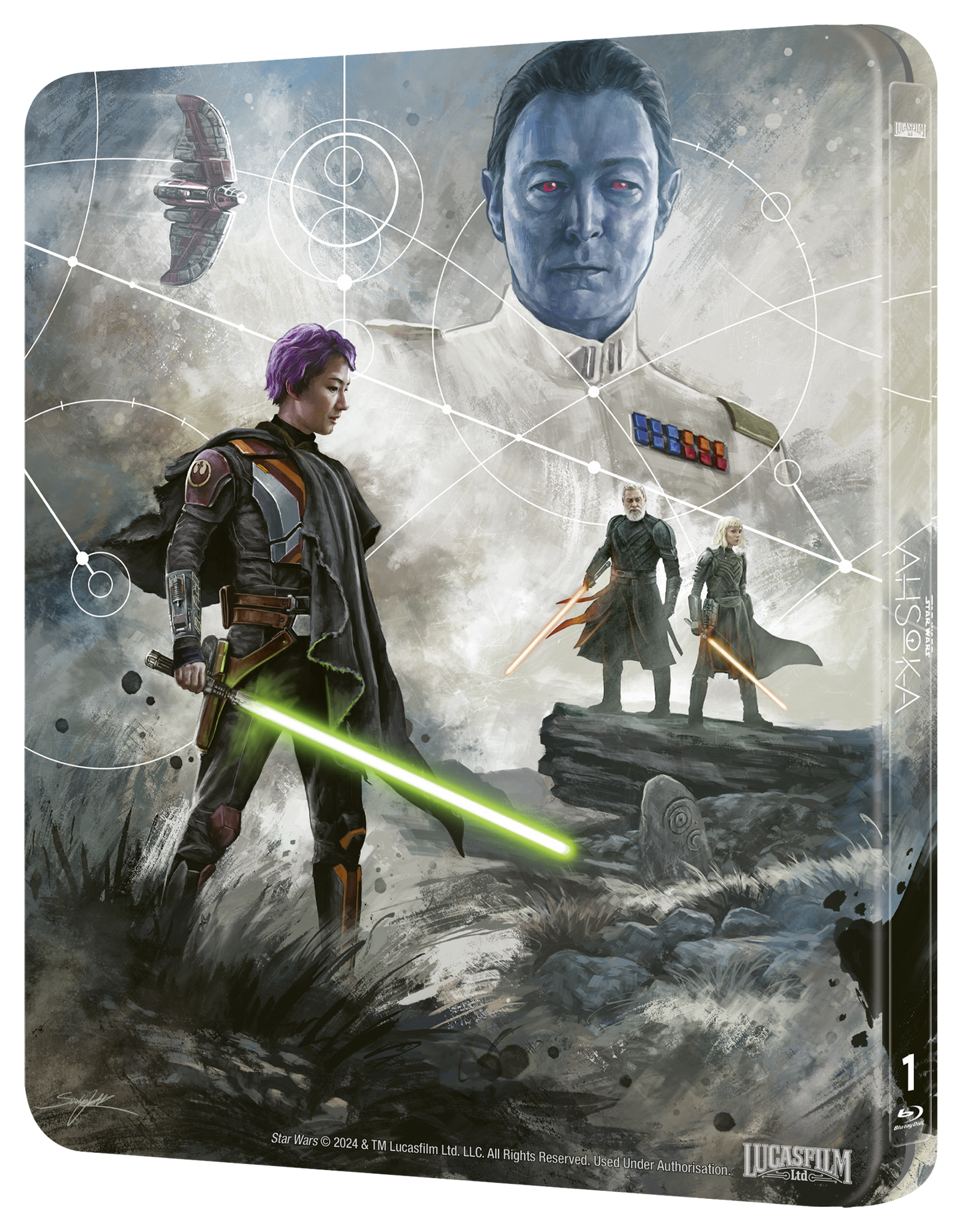 Star Wars Ahsoka: The Complete First Season Steelbook