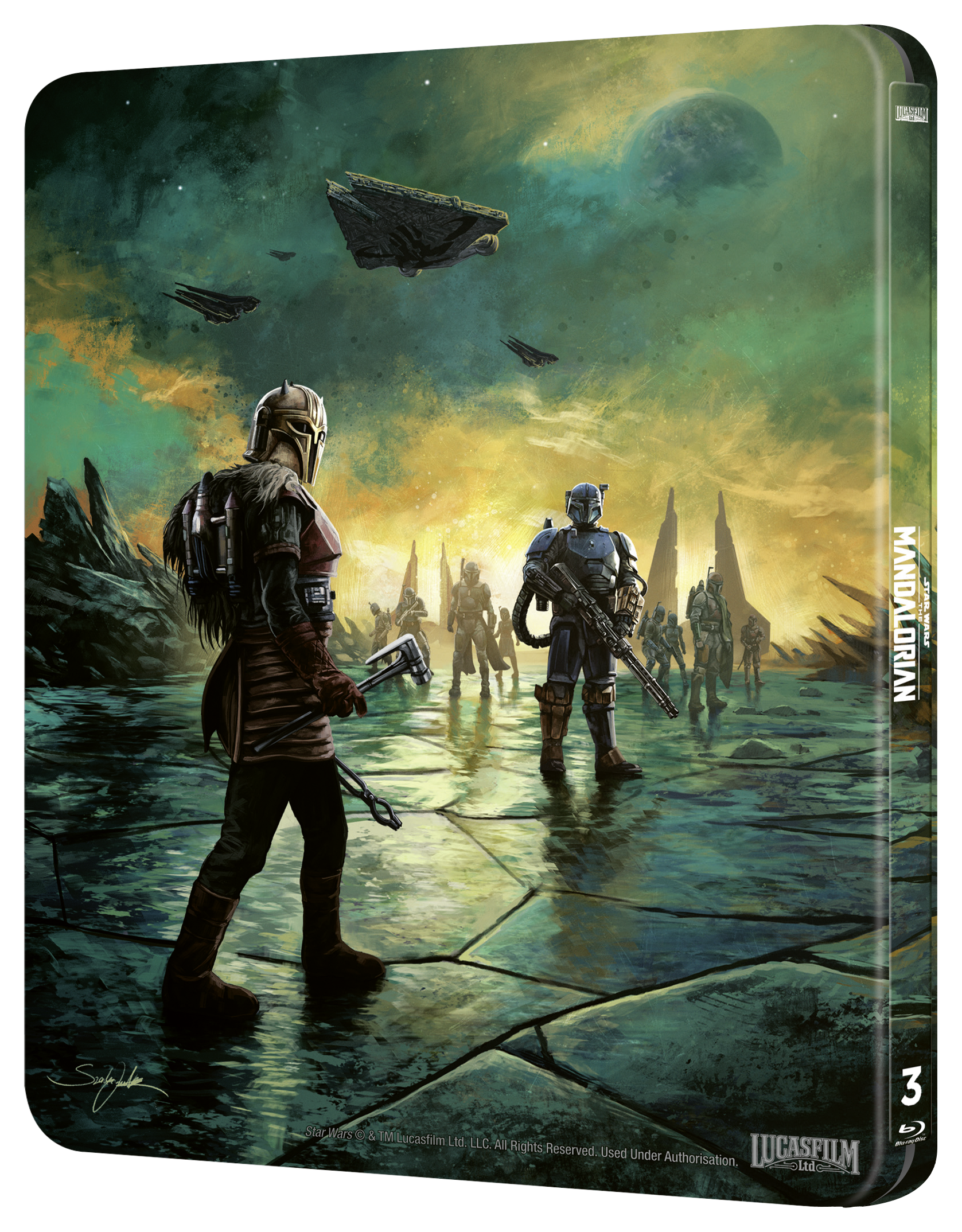 Star Wars The Mandalorian: The Complete Third Season Steelbook