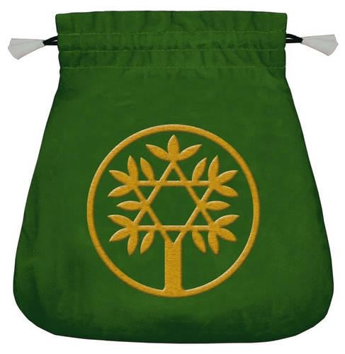 Tarot Bag Velvet Celtic Tree