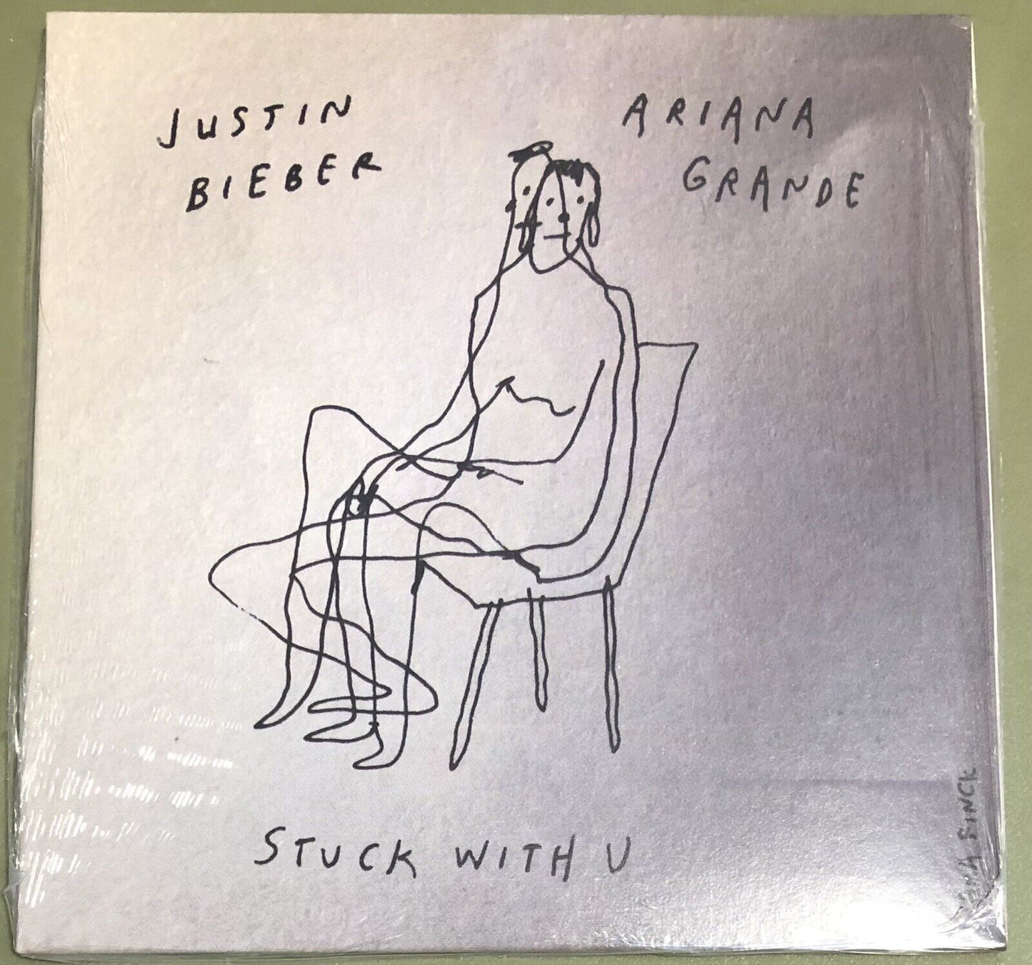 JUSTIN BIEBER ARIANA GRANDE-STUCK WITH YOU -CDS-
