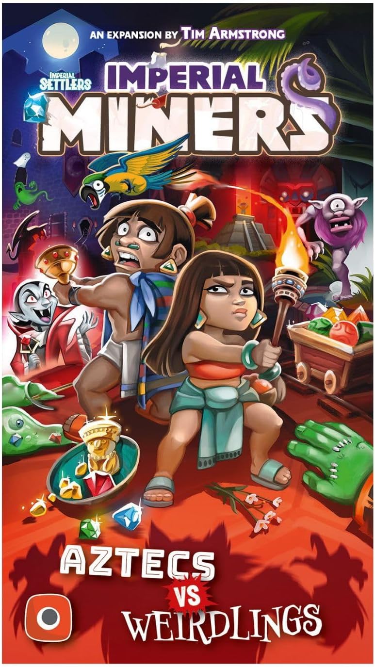 Portal Games Imperial Miners: Aztecs vs Weirdlings Card Game